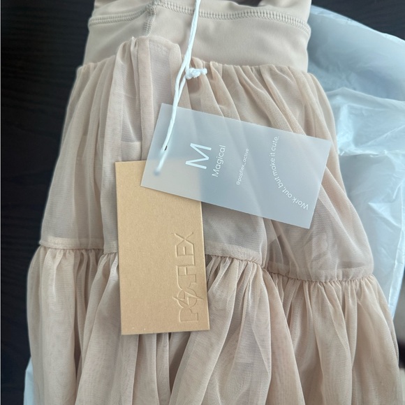 POPFLEX Dresses & Skirts - POPFLEX Women's Cream Mini Skirt